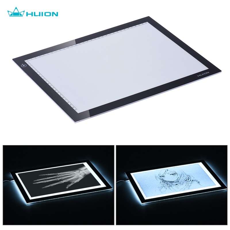 Huion L4S Protable Ultra-thin LED Light Pad Acrylic Panel LED