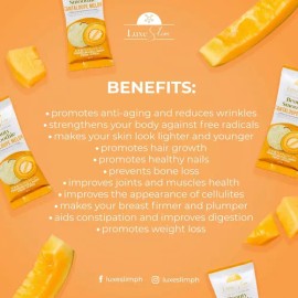 Luxe Slim Smoothie Cantaloupe - Colágeno Marino Hidrolizado                                                                                           