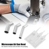 Microscope Welding Nozzle Electronic Repairing Bending Hot Air Gun Head