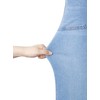 Sidefeel Women's High Waisted Straight Leg Jeans Stretchy Tummy Control