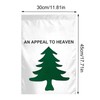 Outside Garden Flag, Printed Patterns House Decoration Banner Pine Tree