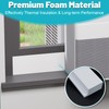 Chiligent Foam Block for U-Shape Window Air Conditioner, 2 Pack