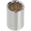 CRAFTSMAN Shallow Socket, Metric, 1/2-Inch Drive, 19mm, 12-Point (CMMT44238)