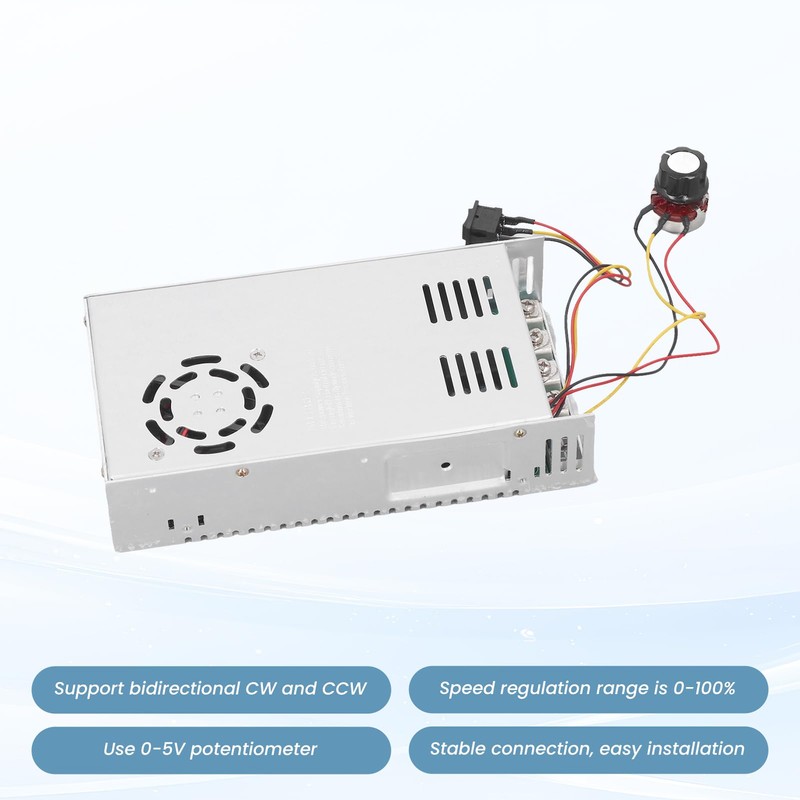 High Power Industrial Speed Controller DC Motor Speed Controller Brushed