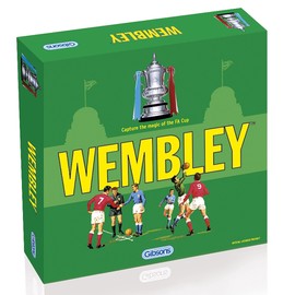 Wembley Board Game | Retro Design | Family Game | Dice Rolling FA Cup Football Game for Adults & Kids