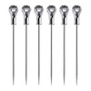 Prodyne Happy Hour Clear 3 Section Tray with Clear Diamond