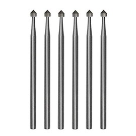 6 Pack of Steel Setting Burs 1.50 MM w/ 3/32" Shank Stone Setting Filing Jewelry Making Tool