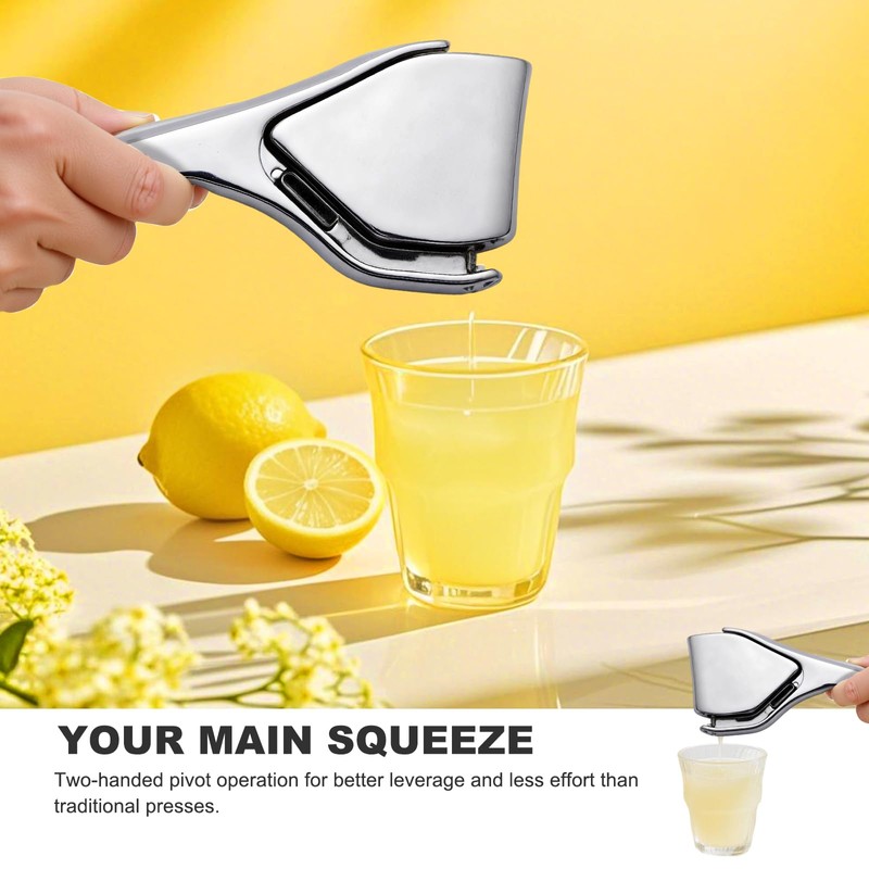 Lemon Squeezers Manual Max Extraction, 2025 NEW Upgrade Hand Press
