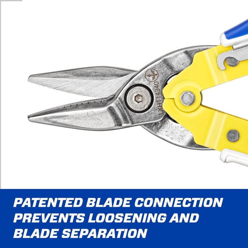 LENOX TOOLS Pliers, Straight Avitation Snips, With Durable Grip (LXHT14340​)