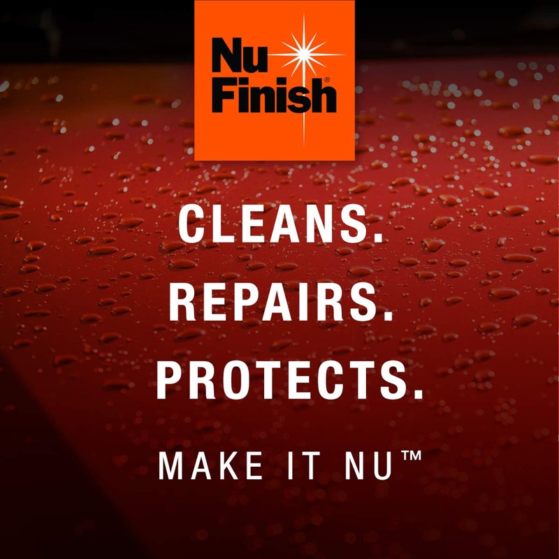 Nu Finish 5-in-1 Complete Detailer Spray with Towel, Preserves and