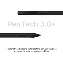 PW550S Stylus Pen, Ergonomic Stylus Pen for for Inspiroy 2, for Kamvas 12 13 16 22 22 Plus for Kamvas Pro 13 16 for Dial 2 for Keydial for Giano