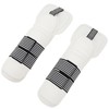 1 Pair Taekwondo Arm Protectors EVA Foam PU Matte Surface