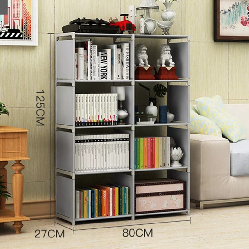 Estante cubo Adilier Adilier A01 gris - 80cm x 125cm