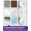 KEKOY Suction Grab Rails for Bathroom, Safety Indicator, 17.5 Inches
