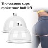 Titoe 230mL Vacuum Therapy Cups for Butt Lifting Extra-Large Vacuum