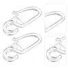DOITOOL Shower Curtain Clips - 50pcs Clear Plastic Curtain Hooks
