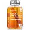 Turmeric Gummy Bears - With 2000 mg Turmeric Extract (Curcumin) - 90 Vitamin Gummy Bears with Lemon Flavour - 100 mg Ginger & 1000 mcg Black Pepper - Vegan & Without Gelatin - For Adults