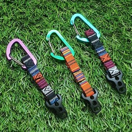 Carabiner D-type rope buckle 2ea