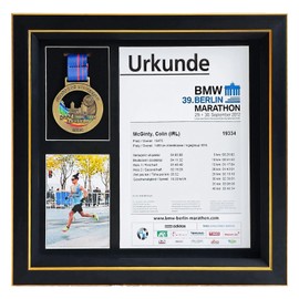 3D Medal Display Case - Multi-Sport Medal Holder & Wall-Mountable Frame | Perfect for Marathon, Triathlon, Football, Gymnastics Medals | Organize and Showcase All Sports Awards and Achievements (A5)