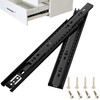 16 Inch Drawer Slides, Soft Self Close Full Extension Ball