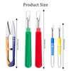 5 Pcs Seam Ripper Set - Luoqun88 Sewing Tool Kit,