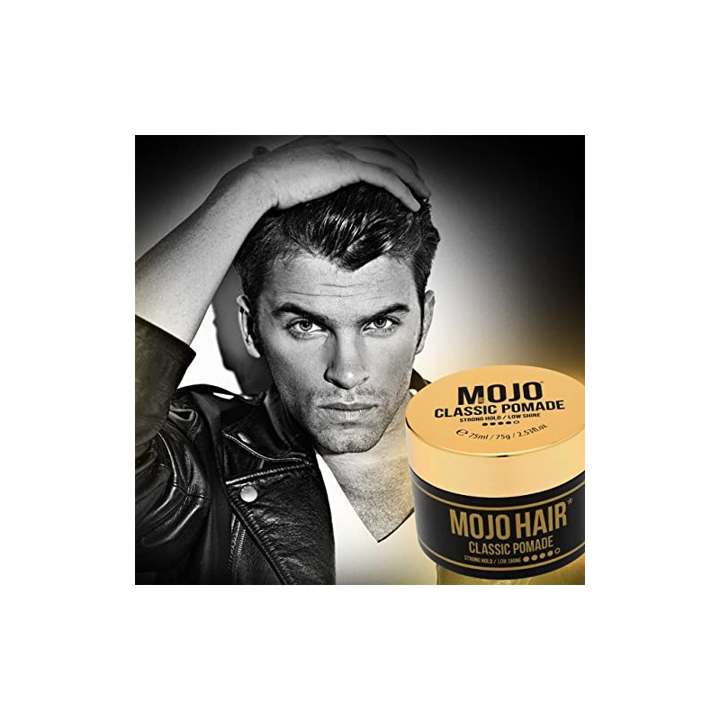 MOJO Hair Classic Pomade | Water Based Pomade for Men