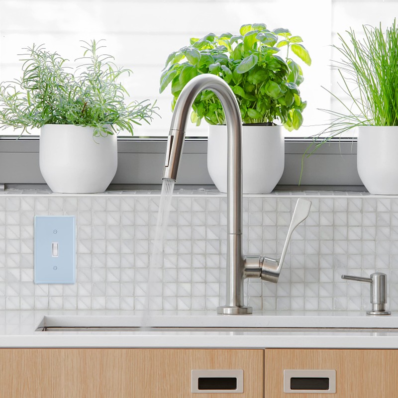 Bates Blue Light Switch Covers - 2 Pack, Outlet Plate