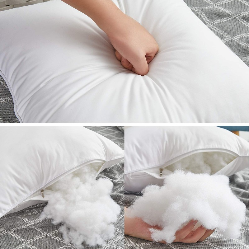 Oubonun 28 x 28 Euro Pillow Inserts with 100% Cotton