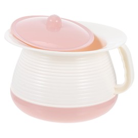 OATIPHO Plastic Urinal Portable for Elderly Boys and Girls Pregnant Women Hospital Use Easy-clean Covered Spittoon