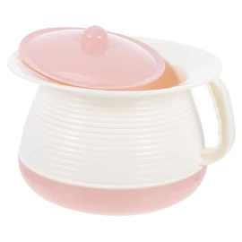 OATIPHO Plastic Urinal Portable for Elderly Boys and Girls Pregnant Women Hospital Use Easy-clean Covered Spittoon