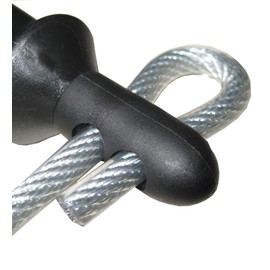 BAY® "Miami 280" Professional Steel Skipping Rope, High Speed, Adjustable Length with Swivel, Steel Soul Skipping Rope, Bouncy Rope, Boxing Fitness, Martial Arts, Kickboxing, Muay, Thai, Thai Boxing,