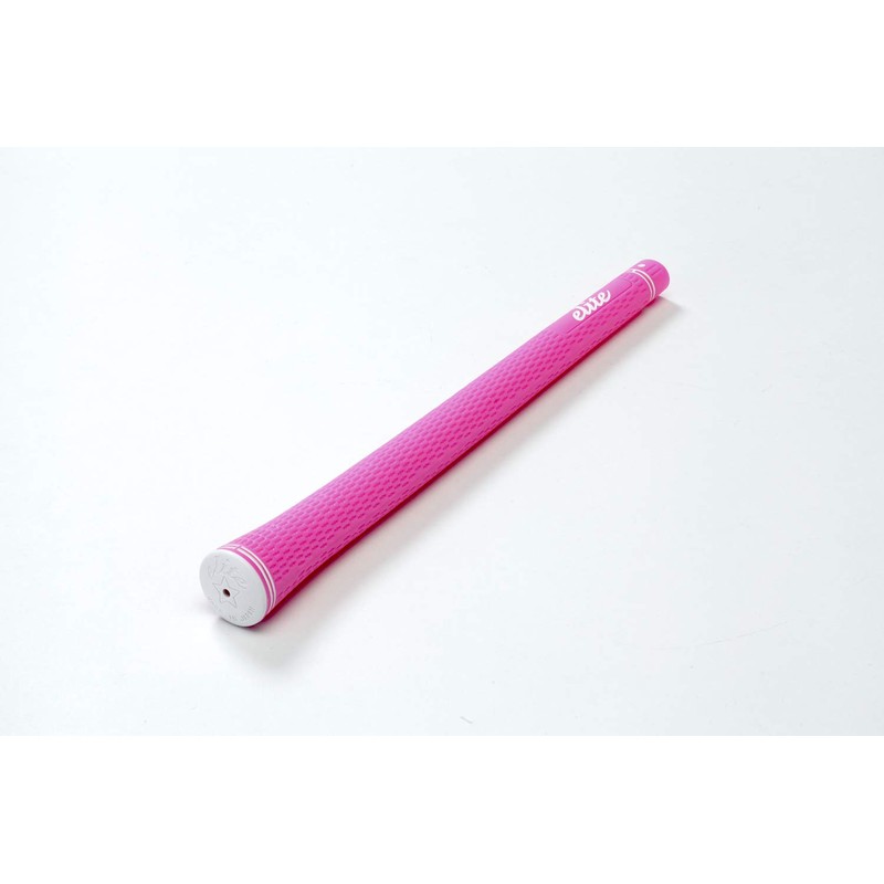 elitegrips SX38 Golf Grips, Set of 7, Deep Pink, Backline