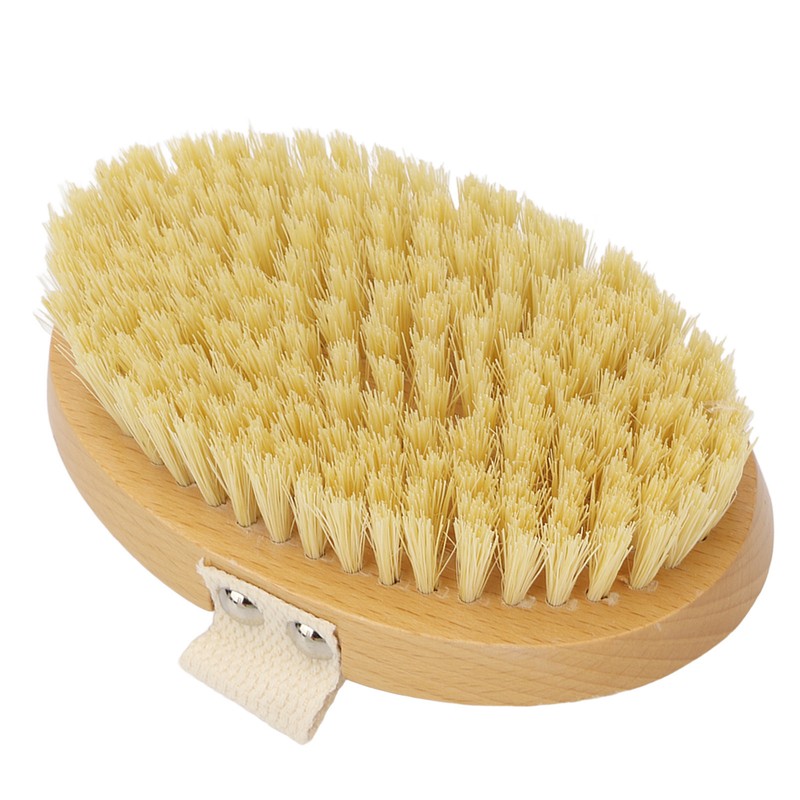 Massage Body Bath Brush Lymphatic Drainage Exfoliating Detox Deep Cleaning