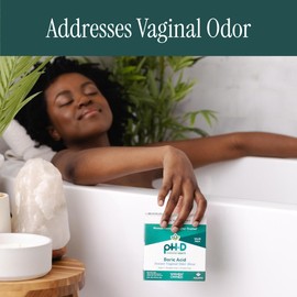pH-D Feminine Health Support - Instant Odor Rinse with Boric Acid for Vaginal Odor - Vegan, Paraben-Free, Cruelty-Free, 6 Fl Oz Total, (3 Fl Oz, Pack of 2)