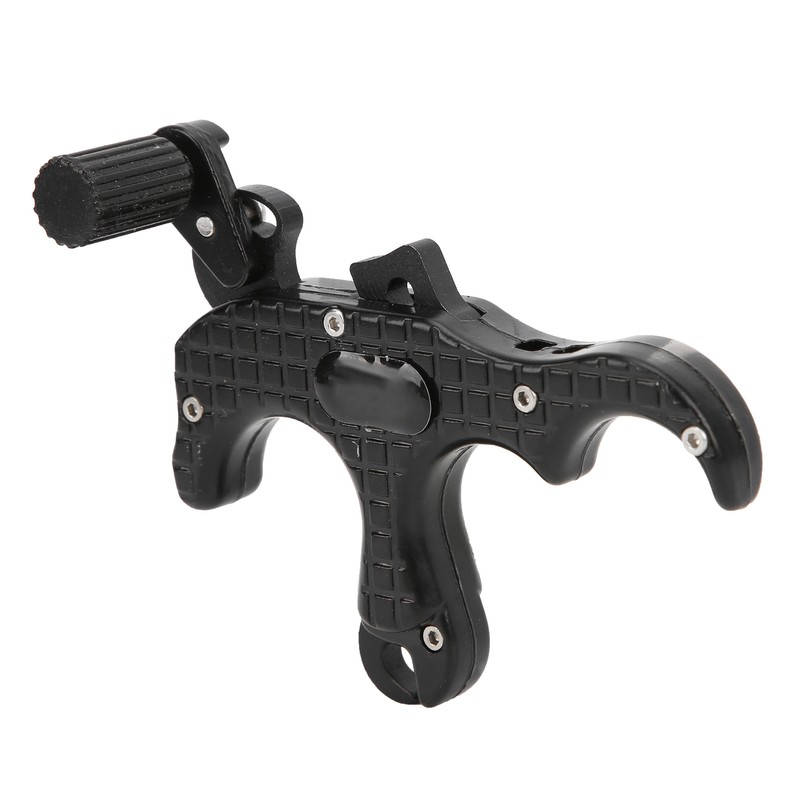 Aluminum Alloy Archery Bow Release Aid 3 Finger Thumb Caliper
