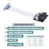 chenyang PCI-E X1 Extension Adapter PCI Express X1 Low Profile