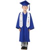 GraduatePro Kindergarten Graduation Cap and Gown Stole Package 2024 Tassel