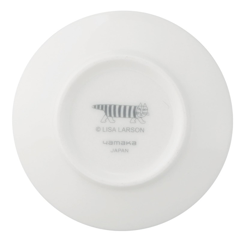 Lisa Larson LL152-333 Sketch Cats Sketch Cat Sticker, Bean Plate,