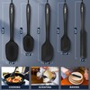 Walfos Silicone Spatula Set of 5 - (600°F) High Heat