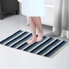 Olivia Rocco Padstow Stripe Bathmat Comfort To Your Bathroom Super