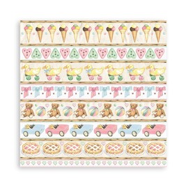STAMPERIA INTL, KFT (3PL) Daydream Scrapbooking Pad 15 x 15, SBBXS12, Multicoloured, 15.24 cm x 15.24 cm