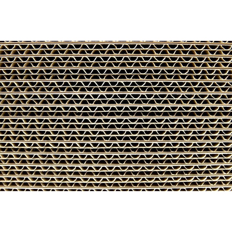 25 7.5x7.5 Cardboard Corrugated Pads Inserts 45 RPM Filler Sheet