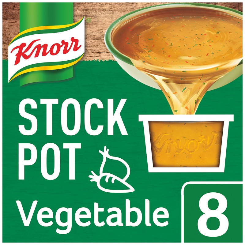 Knorr Vegetable Stock Pot 4 X 28G (Pack Of 8)