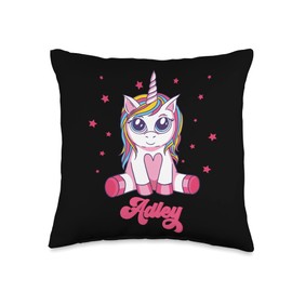 ADLEY MERCH UNICORN DESIGN Throw Pillow