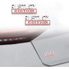 2 Pcs RUSTBOX Edition Emblem Car Side Rear Front Hood
