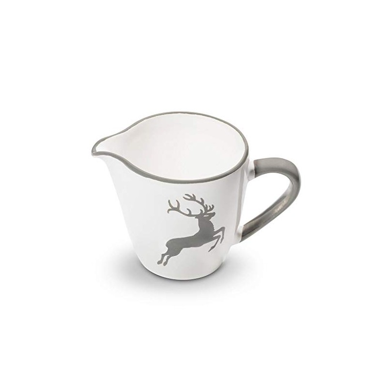 GMUNDNER KERAMIK Milk Jug Gourmet Capacity 0.2 Litres Grey Deer
