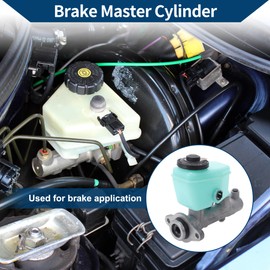Hihaha Brake Master Cylinder Reservoir No.4720160610 for Toyota Landcruiser Fzj80 1992-1998 Hydraulic Master Cylinder Aluminum Alloy,Plastic 1 Pc