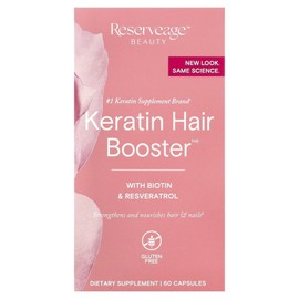Reserveage Nutrition Keratin Biotin Booster, 60 tablets, 1 piece / Reserveage Nutrition 리저브에이지 뉴트리션 케라틴 헤어 부스터 바이오틴 Keratin Biotin Booster, 60정, 1개