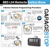 Garage Stop 2X 893LM 893Max for Chamberlain Craftsman Liftmaster Garage