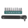 11Pcs Mini Screwdriver Set 1/4in Pocket Micro EDC Tool Ratchet